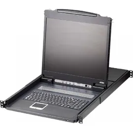 ATEN LCD KVM Switches CL1308N - KVM-Konsole mit KVM-Switch - 8 Anschlüsse - PS2