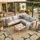 Svita Missouri Loungeset 4-tlg. beige