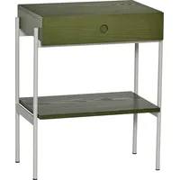 Hübsch Noir Nachtschrank grün