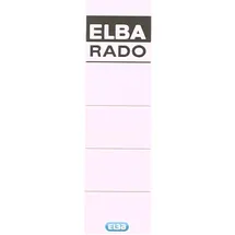 Elba Rückenschilder 100420960 Weiß 44 x 159 mm 10 Blatt