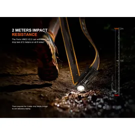 Fenix HM23 V2.0 LED Stirnlampe - 300 Lumen