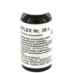Regenaplex Nummer 38 c Tropfen