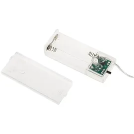 IDENA Lichterkette 10 LED Micro mit Timerfunktion, Batteriebetrieb, 1,20 m lang, für innen, Draht,