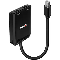 Lindy Video-/Audio-Splitter - MST Hub, Mini DisplayPort