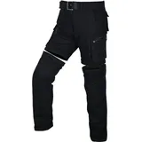 Bores Siggle 2 Motorrad Textilhose, schwarz, Größe 32 42