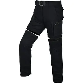 Bores Siggle 2 Motorrad Textilhose, schwarz, Größe 32 42