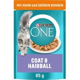 Purina ONE Coat & Hairball 26x85g