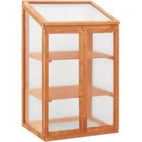 Maison Chic - Gewächshaus,treibhaus,pflanzenhaus,tomatenhaus 60x45x100 Cm Tannenholz Vcws504317 Bonnevie