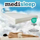 Comfort Rollmatratze Medisleep mit Bezug Milano 90 x 200 x 10cm Härtegrad 3 - 90 cm X ca. 10,5 cm X 200 cm