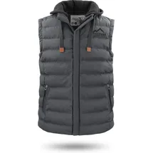 normani Outdoor Sports Herren Winter-Steppweste Nanaimo in Anthrazit | Gr.: 10XL