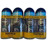 NIVEA Fresh Ocean Deo Roll-On 4 x 50 ml