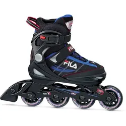 FILA Kinder Inlineskates Inline Skate One -, schwarz-blau, 32-36
