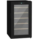 Homcom Weinlagerung,, Schwarz, Metall, 45x75x43 cm, Wohnzimmer, Regale, Weinregale