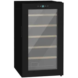 Homcom Weinlagerung,, Schwarz, Metall, 45x75x43 cm, Wohnzimmer, Regale, Weinregale
