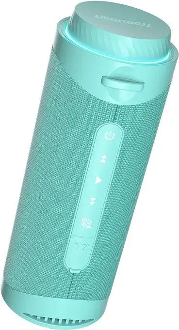 Tronsmart T7 Tragbarer Bluetooth-Lautsprecher mit LED-Beleuchtung, 30 W Ausgangsleistung, SoundPulse, TWS, ATS2853, IPX7 wasserdicht – Grün