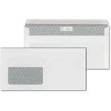 ÖKI Briefumschläge DIN lang mit Fenster weiß selbstklebend 1.000 St.