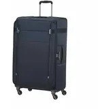 Samsonite Citybeat 4 Rollen Trolley 78 cm mit Dehnfalte navy blue