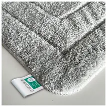 karat homeliving Badematte Atlantis Silbergrau 60 x 100 cm