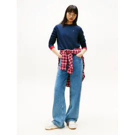 Tommy Hilfiger Tjw Reg Flag Crew Blau L