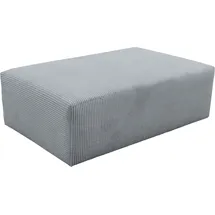 werk2 Polsterhocker Zeus-XL Polyester 120 x 41 x 80 cm Grau