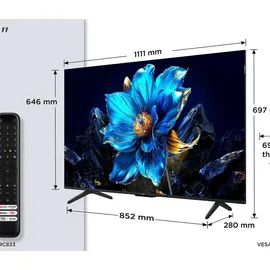 TCL 50P7K 50 Zoll QLED 4K Google TV