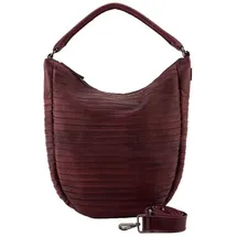 FredsBruder Gürteltier Schultertasche Leder Dark Red