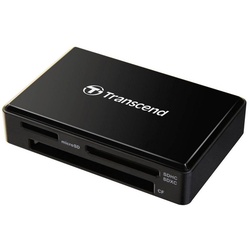 Transcend Speicherkartenleser Externer Speicherkartenleser RDF8K2 USB 3.1 Gen1 schwarz