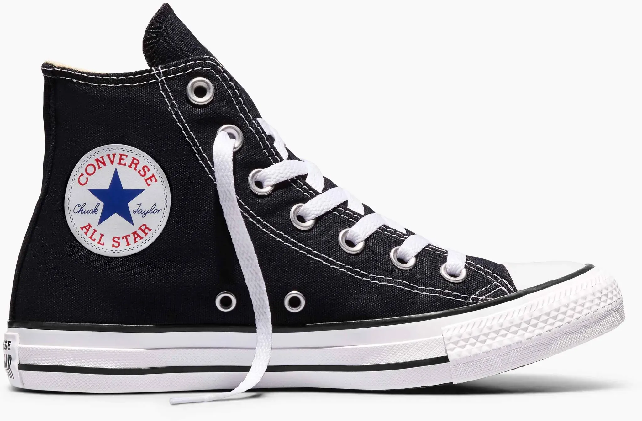Converse Chuck Taylor Mid Hoher Sneaker Schwarz, Herren, Größe: 45 - Converse Chuck Taylor Mid Hoher Sneaker Schwarz, Herren, Größe: 45 - man - Schwarz