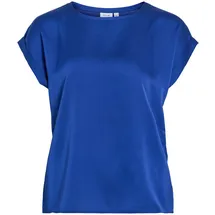 VILA VIELLETTE S/S Satin TOP/SU - NOOS