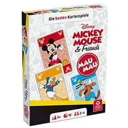 ASS Spielkarten 22500205 - Disney Mickey & Friends: Mau Mau