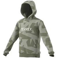 adidas Hoodie Multi Printed Logo Halo Green/Tent Green 11-12 Jahre