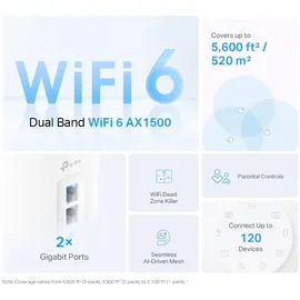 TP-Link Deco X10 V1 - WLAN-System - (3 Router)