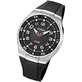 Festina Calypso Uhr Armbanduhr K6063/4 Herren schwarz silber