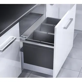 HAILO Abfallsammler 84 l Dunkelgrau