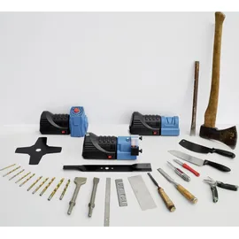 Güde Schärfstation 3 in 1 Schleifgerät Messerschärfgerät Bohrschärfgerät