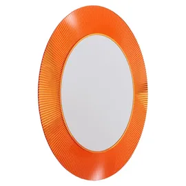 Laufen Kartell Spiegel mit indirekter LED Beleuchtung, mandarine
