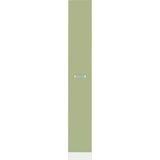 wiho Küchen Apothekerschrank »Husum«, Auszug mit 4 Ablagefächern, grün