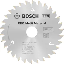 Bosch Professional Standard Multi Material 85 x 1,5 x 15 mm 2608837752