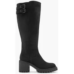 Weitschaftstiefel - Damen - schwarz - 38W