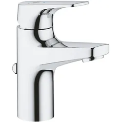 Grohe Start Flow QuickFix Waschbeckenarmatur mit Kaltstart und Zugstangenablauf Chrom