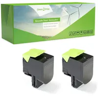 Green2Print Toner Doppelpack, 2 Kartuschen 2x 2500 Seiten ersetzt