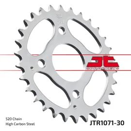 jtsprockets Kettenrad 30t Stahlritzel hinten Silber