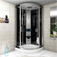 SeniorBad Duschkabine Komplettdusche Fertigdusche Dusche D46-13T0 90x90cm ohne 2K Scheiben Versiegelung