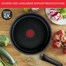 Tefal Ingenio XL Force Pfannen-Set 3-tlg. 24 cm + 28 cm