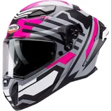 Caberg Drift Evo II Horizon, Integralhelm - Matt Grau/Schwarz/Pink - XS