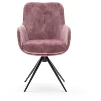 Sormani Stuhl Como Stoff Rosa Altrosa