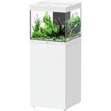 AS Aquaristik & Heimtierbedarf GmbH & Co. KG aquatlantis Aqua Tower 120 Kombi Aquarium mit Unterschrank weiß