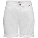 ONLY Shorts 'Troy' - Weiß - 27/28