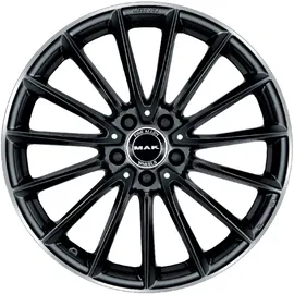 MAK Komet 8,0 x 19 5 x 112 ET48 Gloss Black Mirror Ring