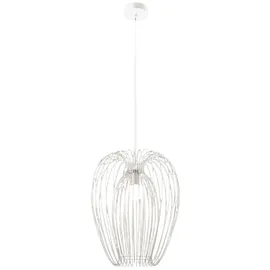 Fabas Luce Camp 1-flg. 40 W 40 cm Metall weiß